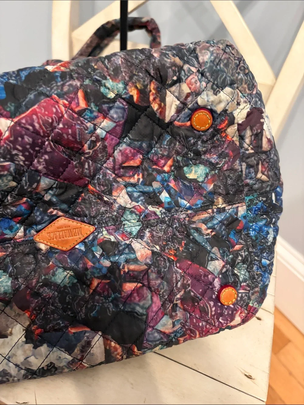 MZ WALLACE Jewel Multicolor Medium Metro Tote Bag